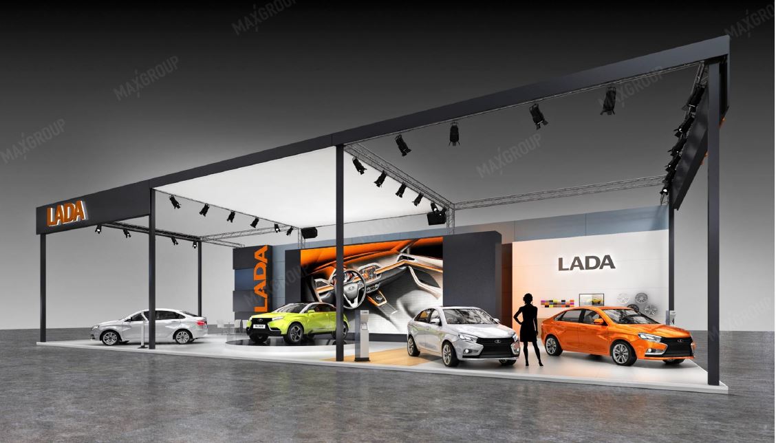 Официальный дилер LADA на автомобильной выставке ''МоторЭкспоШоу 2017''